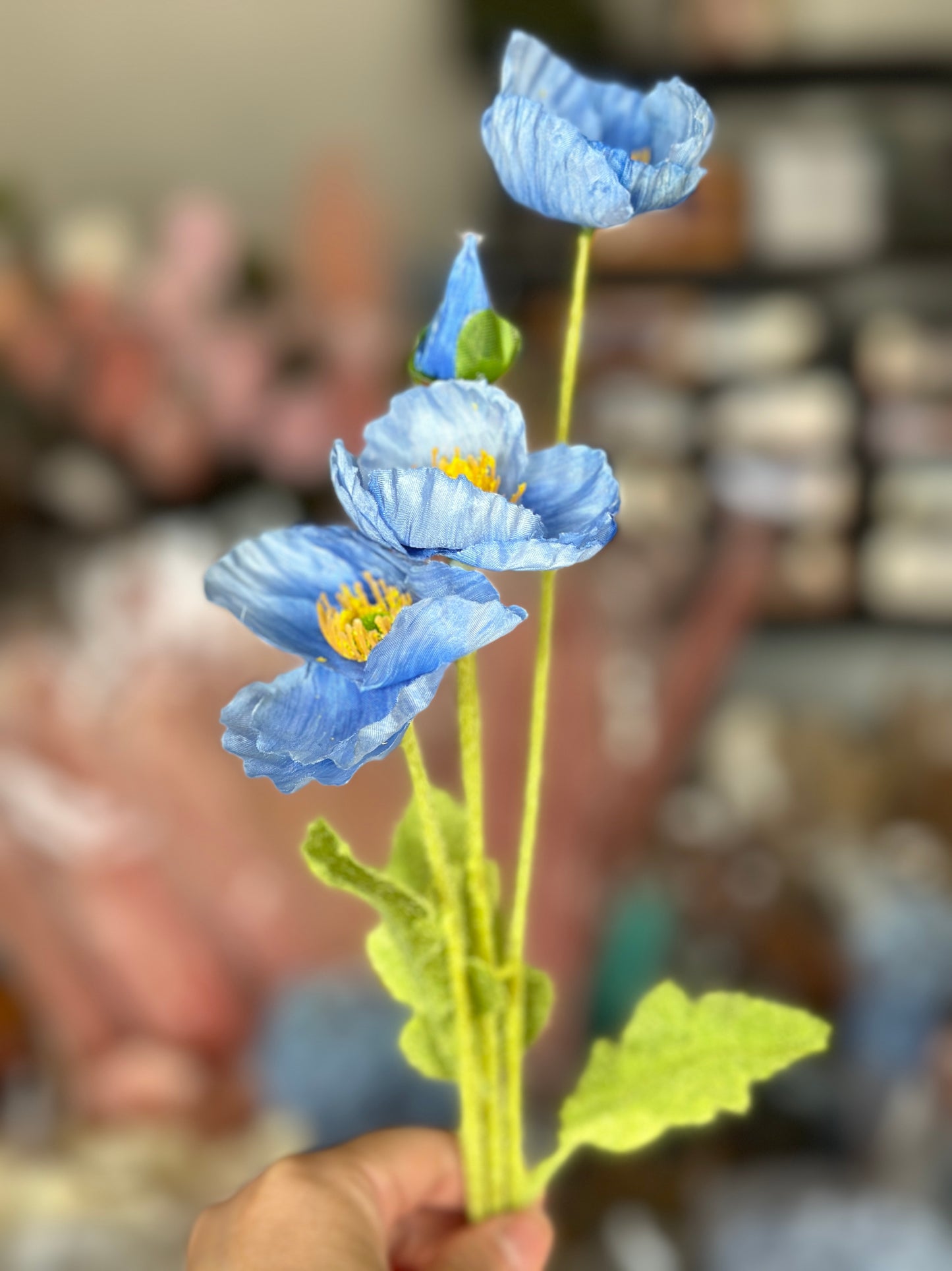Artificial Poppy Flowers