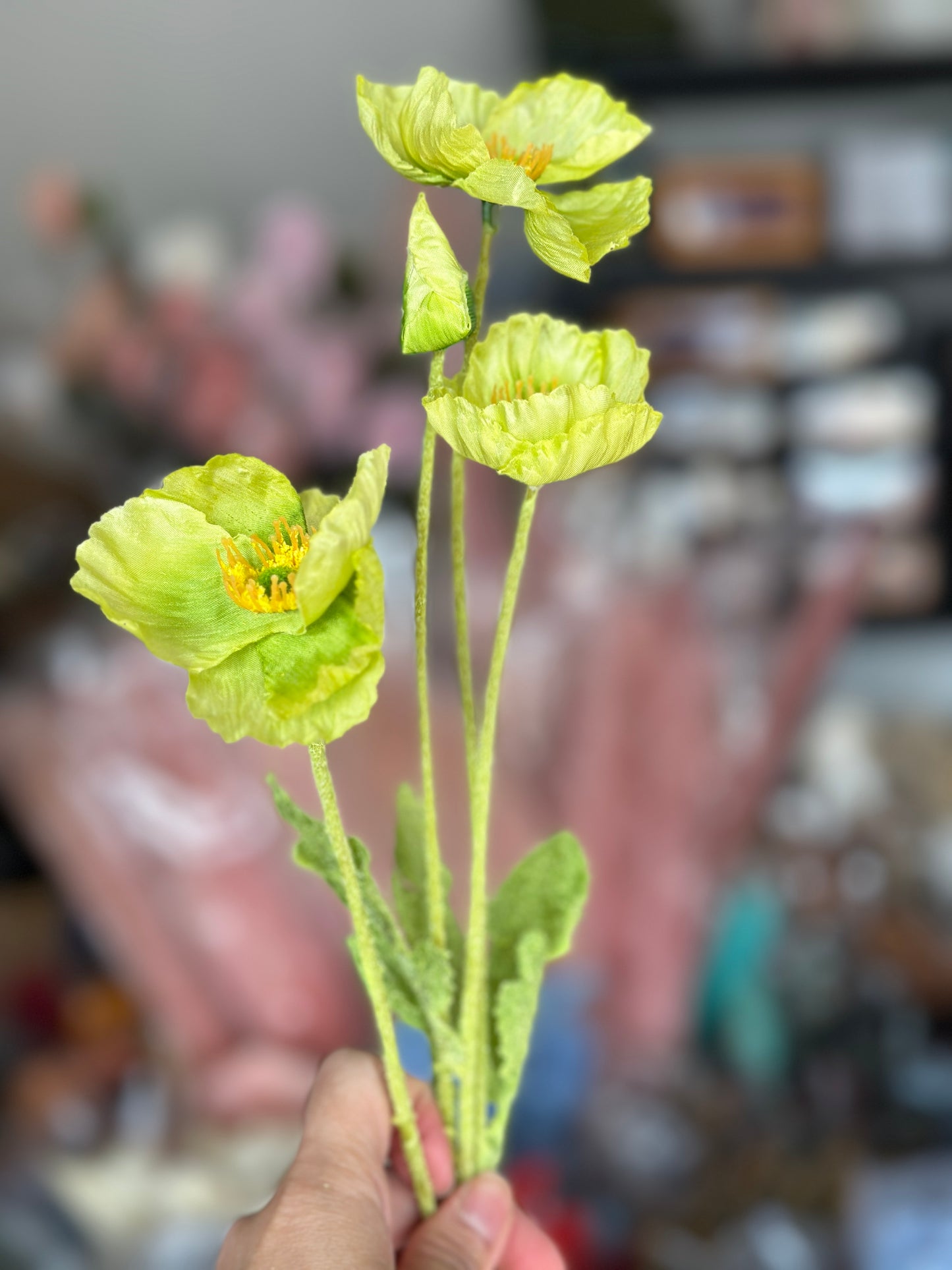 Artificial Poppy Flowers