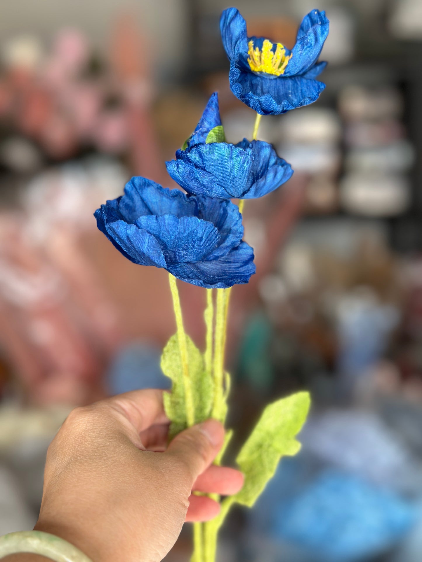 Artificial Poppy Flowers