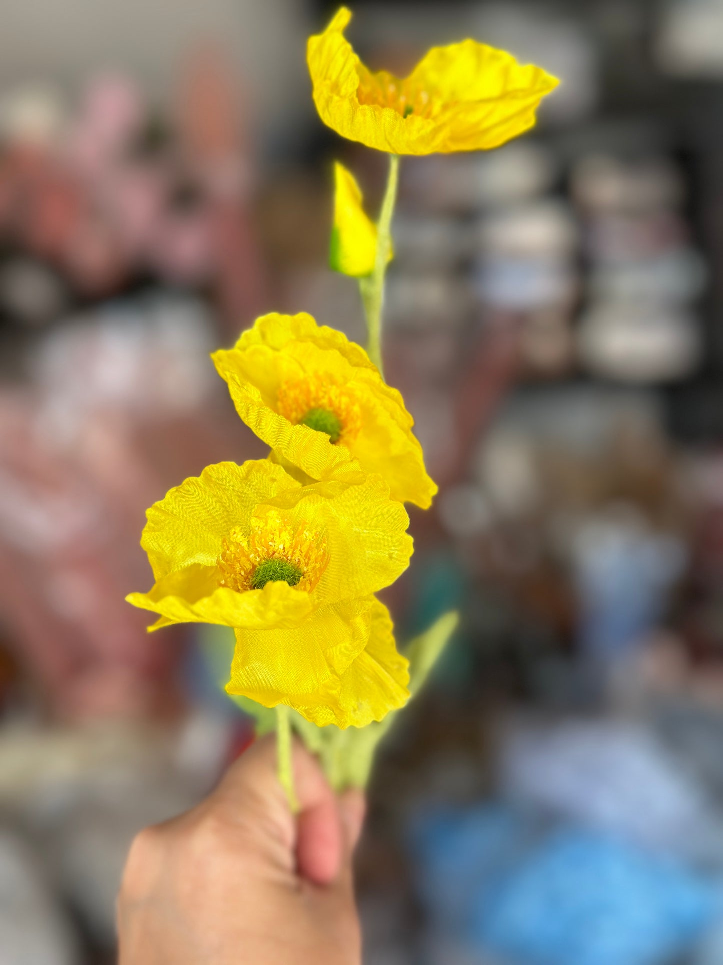 Artificial Poppy Flowers