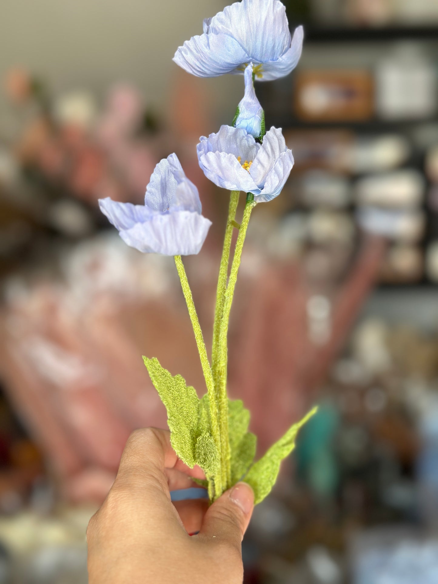 Artificial Poppy Flowers
