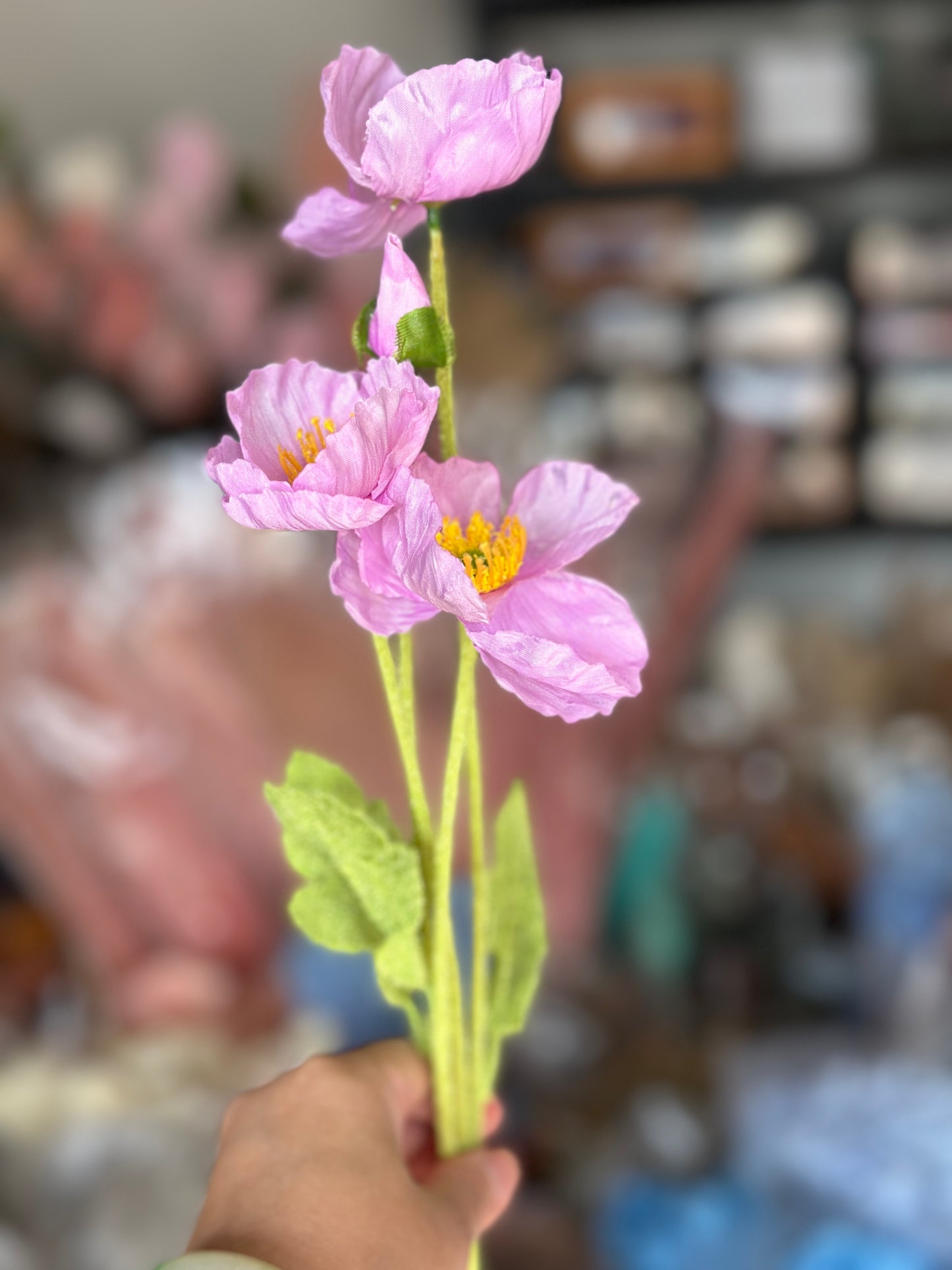 Artificial Poppy Flowers