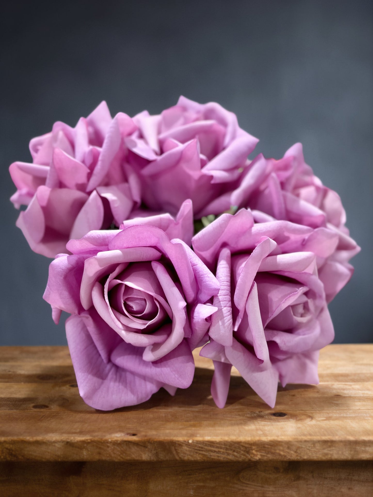 Real Touch Roses in Bunch (5pcs/bunch)