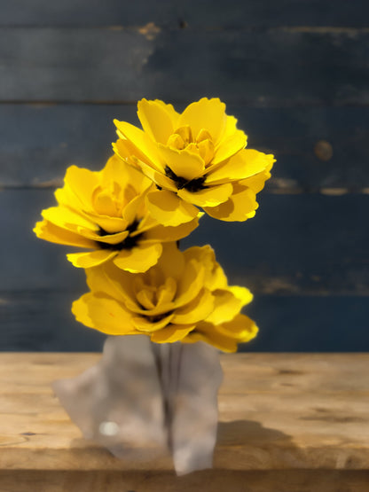 Handmade Wood Flowers