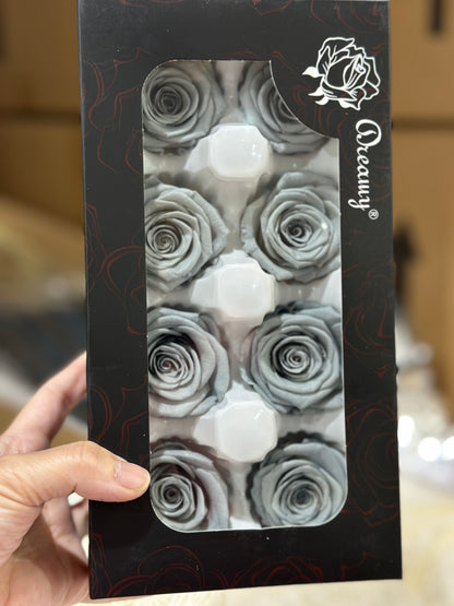 Grade A Preserved Roses 4cm (8 Roses/box)