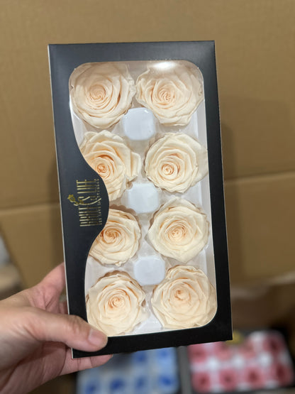 Grade A Preserved Roses 4cm (8 Roses/box)