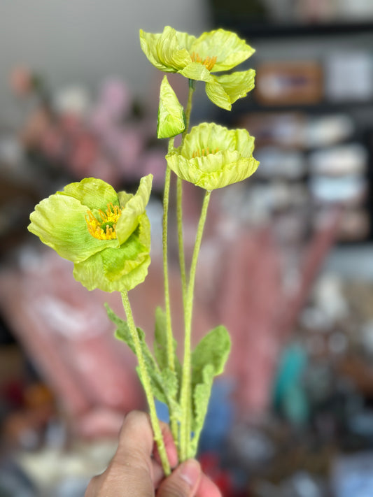 Artificial Poppy Flowers
