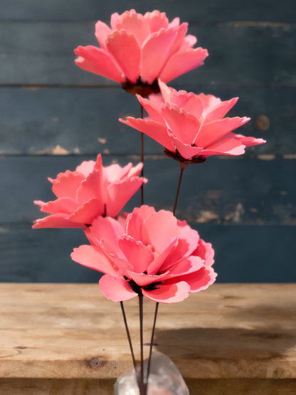 Handmade Wood Flowers