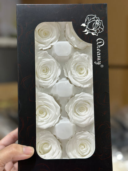 Grade A Preserved Roses 4cm (8 Roses/box)
