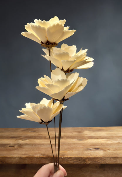 Handmade Wood Flowers