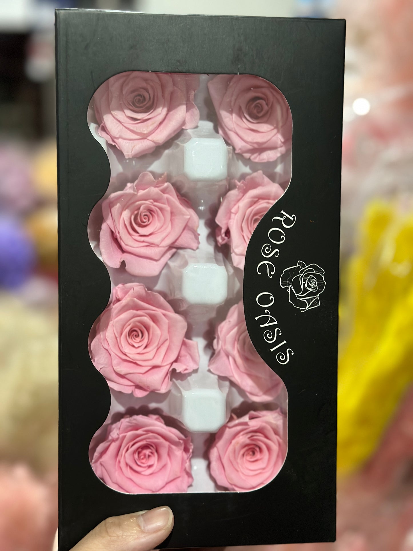 Grade A Preserved Roses 4cm (8 Roses/box)