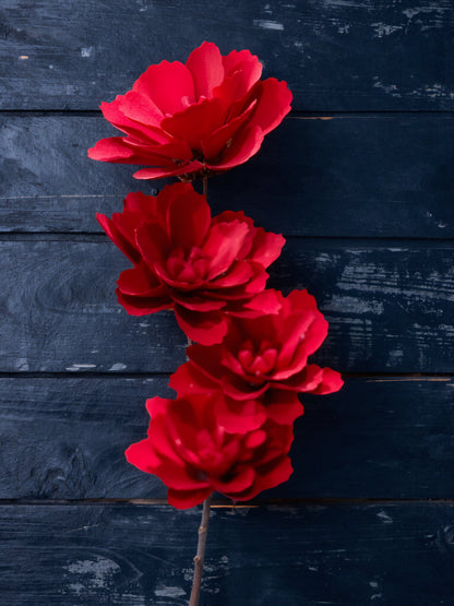Handmade Wood Flowers
