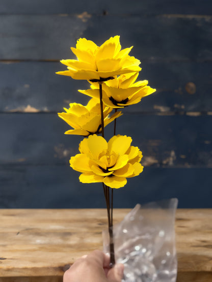 Handmade Wood Flowers